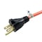 Projex SJTW Extension Cord, 16 AWG, Outdoor, 16/3, 1 Outlets, Orange, PVC, 25 ft OU163JTW025OGP - alternate 3